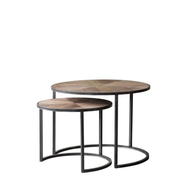 Chevron Table Nest Of 2